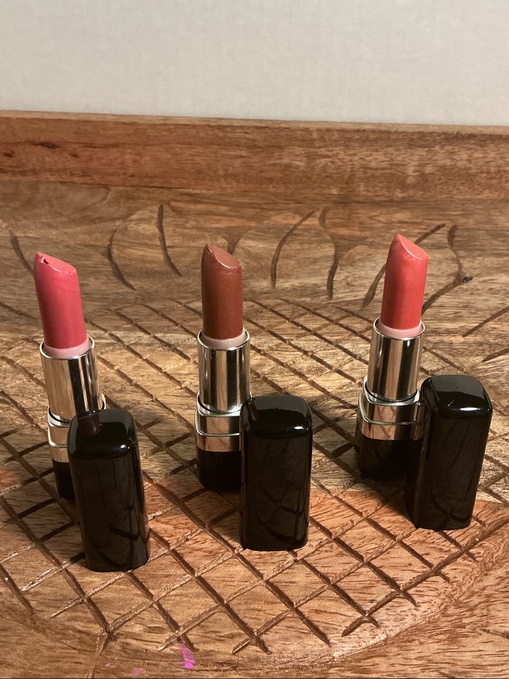 NEW Cream Lipstick Trio — Pink, Brown, Coral Shades